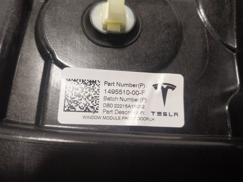 Recambio de elevalunas delantero izquierdo para tesla y referencia OEM IAM  149551000F 