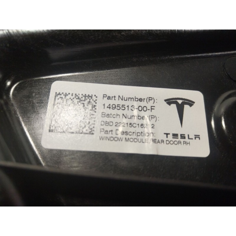 Recambio de elevalunas trasero derecho para tesla y referencia OEM IAM  149551300F 