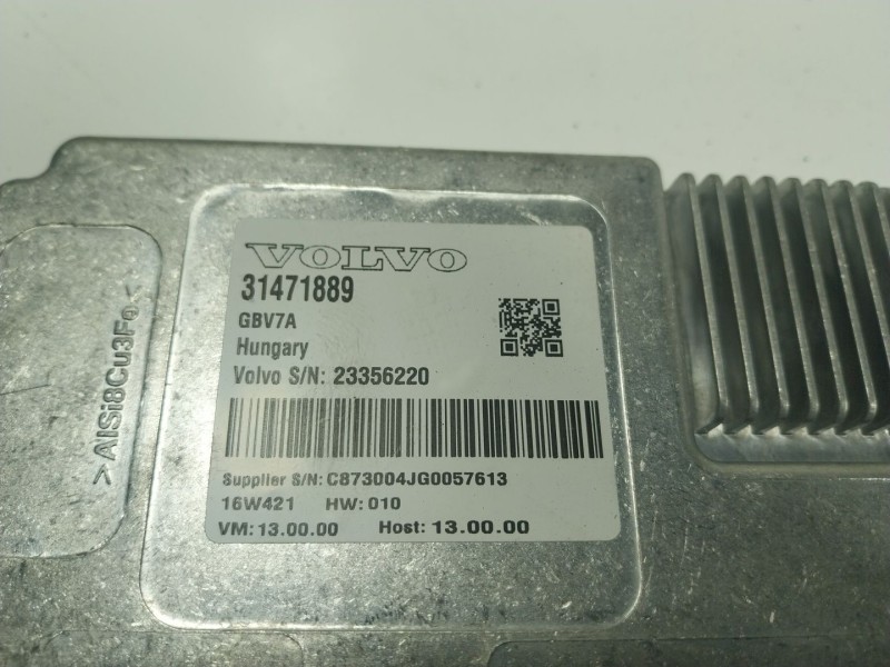 Recambio de modulo electronico para volvo xc90 excellence plug-in hybrid awd referencia OEM IAM  31471889 