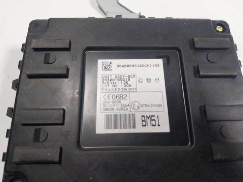 Recambio de modulo electronico para hyundai i10 1.2 cat referencia OEM IAM  95400B9510 
