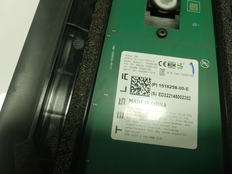 Recambio de modulo electronico para tesla y referencia OEM IAM  151625800E 