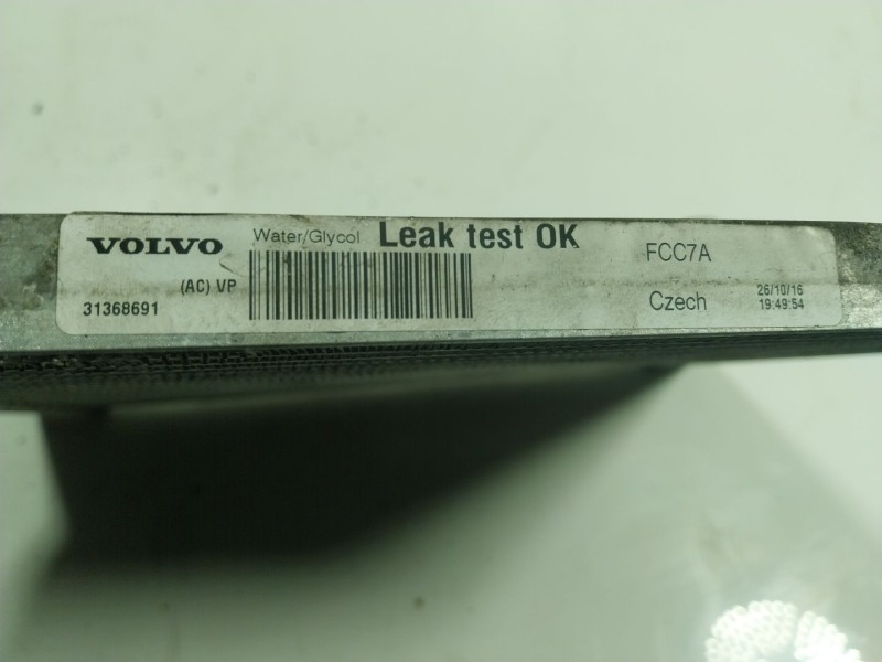 Recambio de radiador agua para volvo xc90 excellence plug-in hybrid awd referencia OEM IAM  31368691 