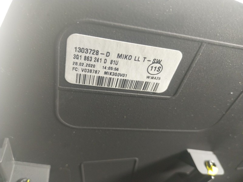 Recambio de apoyabrazos central para volkswagen arteon (3h7, 3h8) 2.0 tdi referencia OEM IAM  1303728D 