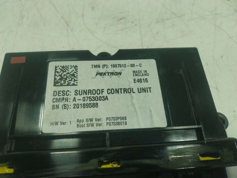 Recambio de modulo electronico para tesla model s p referencia OEM IAM  100751200C 