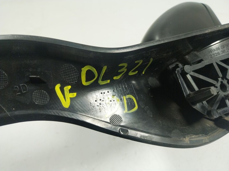 Recambio de espejo derecho para peugeot 208 1.6 blue-hdi fap referencia OEM IAM   