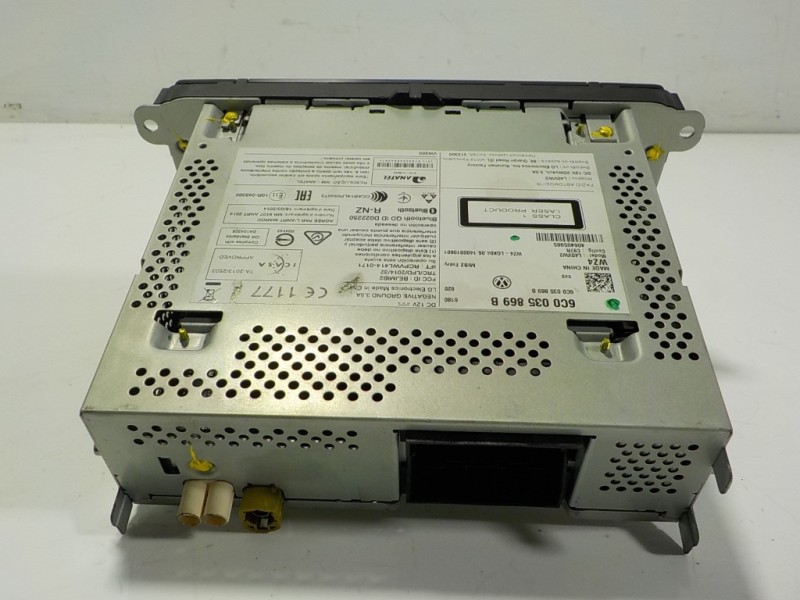 Recambio de sistema audio / radio cd para volkswagen polo (6c1) 1.4 tdi referencia OEM IAM 6C0035869B 6C0035869B 