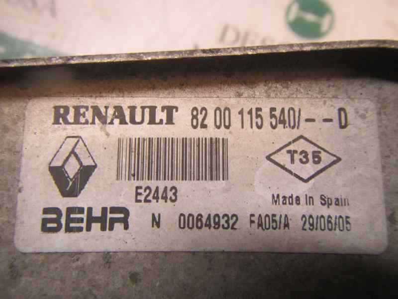Recambio de intercooler para renault scenic ii 1.5 dci diesel referencia OEM IAM   