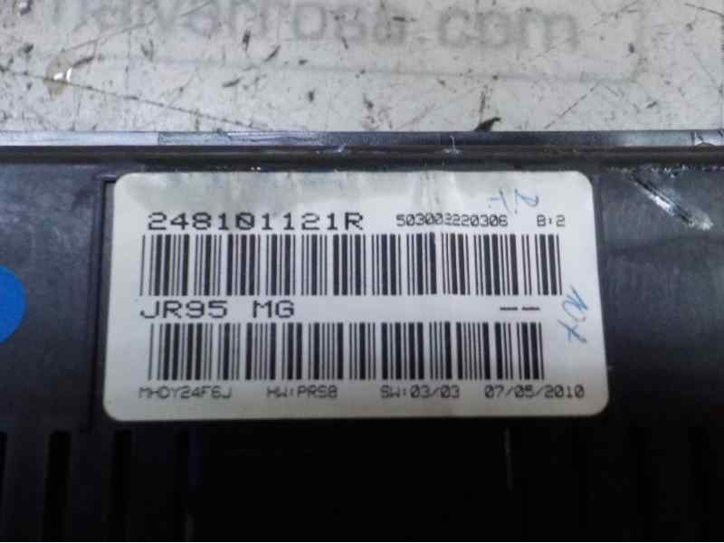 Recambio de cuadro instrumentos para renault scenic iii 1.5 dci diesel referencia OEM IAM 248100293R 248101121R 