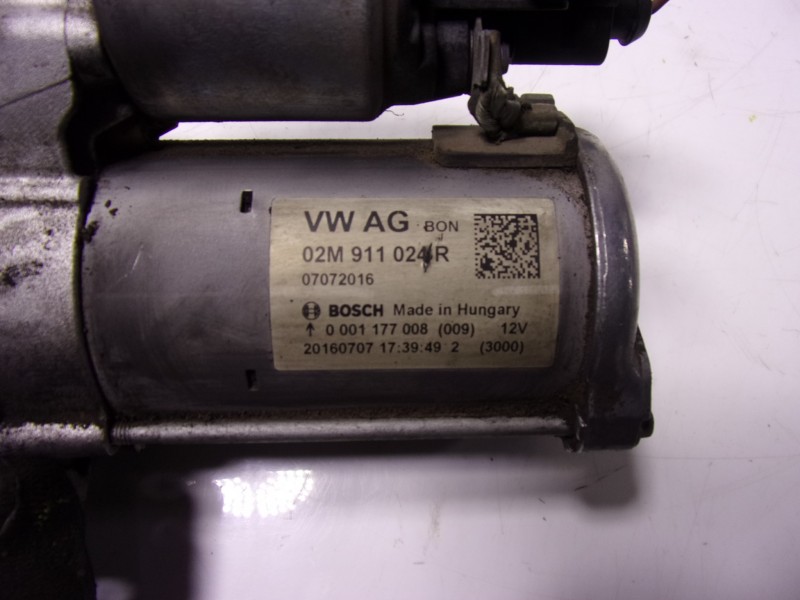 Recambio de motor arranque para seat ibiza (6p1) 1.2 tsi referencia OEM IAM  02M911024R 