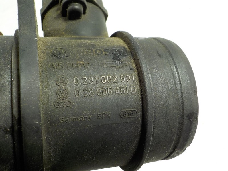 Recambio de caudalimetro para volkswagen passat variant (3c5) 1.9 tdi referencia OEM IAM 038906461B 038906461B 0281002531