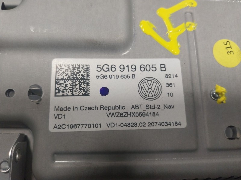 Recambio de sistema navegacion gps para volkswagen arteon (3h7, 3h8) 2.0 tdi referencia OEM IAM  5G6919605B 