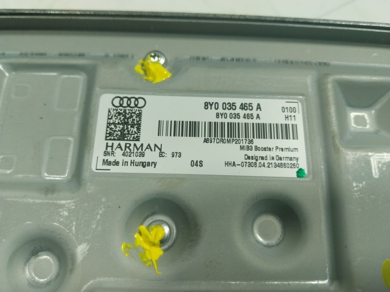 Recambio de modulo electronico para audi q4 e-tron aq4e f4bac3 referencia OEM IAM  8Y0035465 