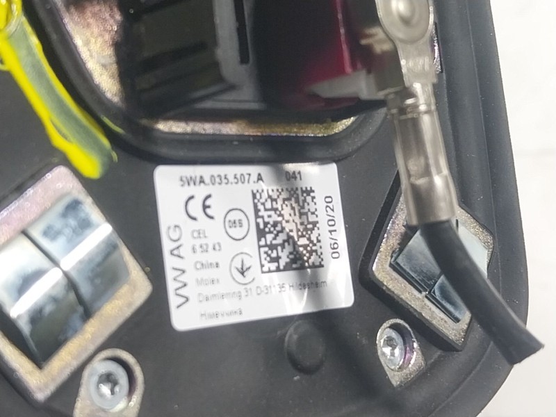 Recambio de antena para audi q4 e-tron aq4e f4bac3 referencia OEM IAM  5WA035507 