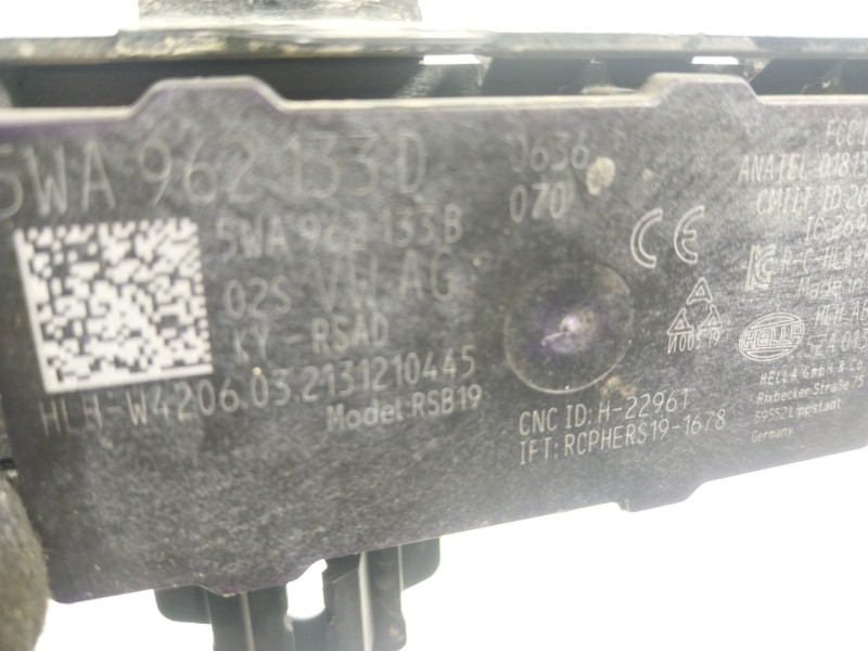 Recambio de modulo electronico para audi q4 e-tron aq4e f4bac3 referencia OEM IAM  5WA962133 