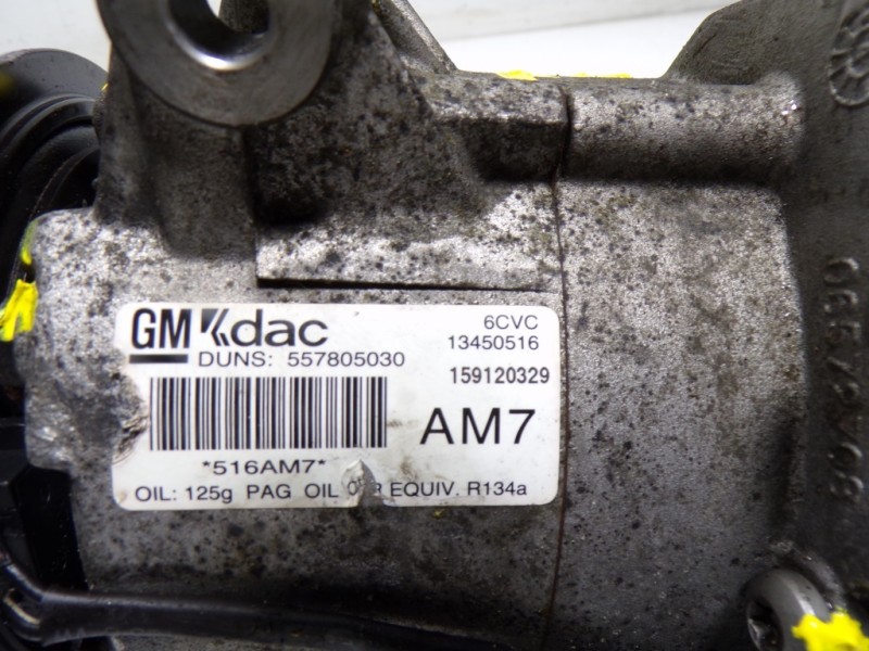 Recambio de compresor aire acondicionado para opel astra k sports tourer business referencia OEM IAM  557805030 