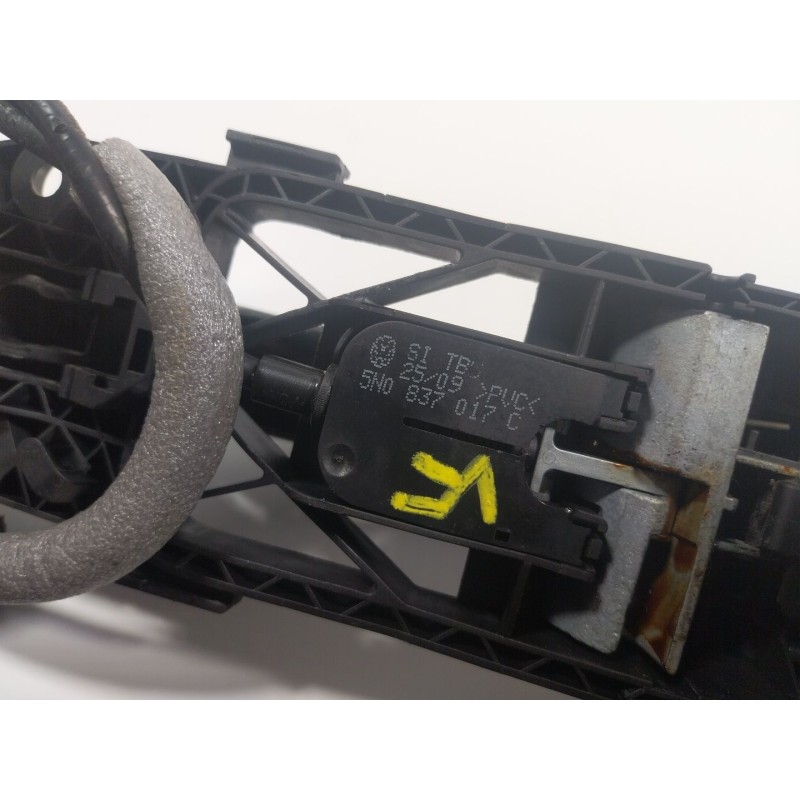 Recambio de maneta exterior delantera izquierda para volkswagen tiguan (5n1) 2.0 tdi referencia OEM IAM  5N0837017C 
