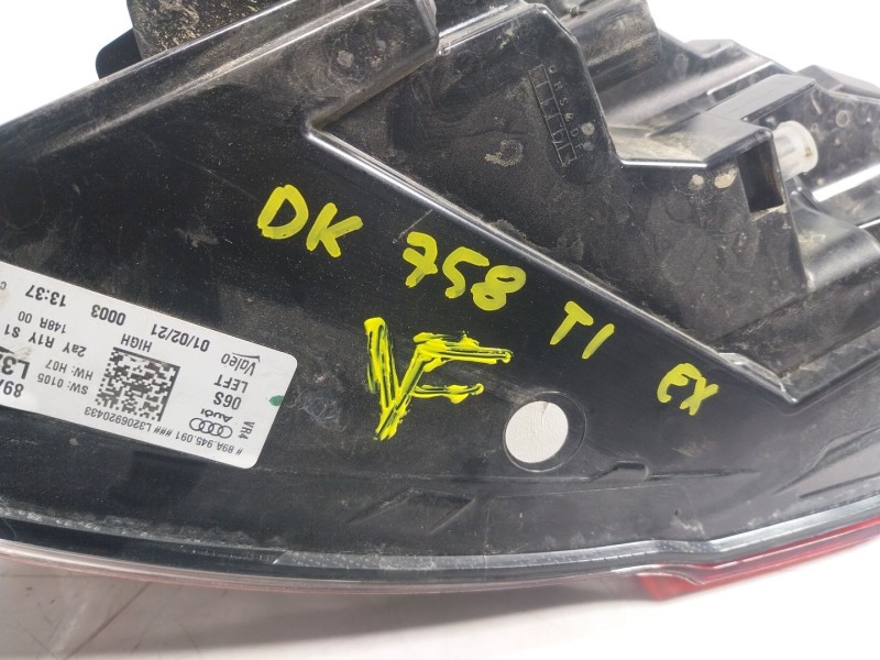 Recambio de piloto trasero izquierdo para audi q4 e-tron aq4e f4bac3 referencia OEM IAM  89A945091 