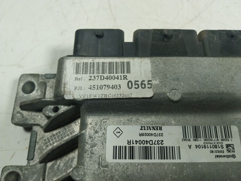Recambio de centralita motor uce para renault kangoo z.e. referencia OEM IAM  23D40041R 