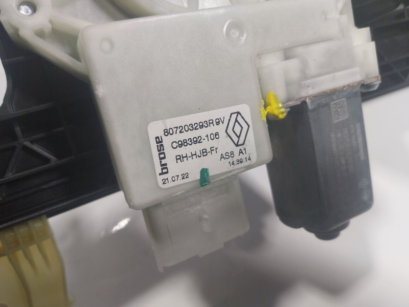 Recambio de elevalunas delantero derecho para renault captur ii 1.0 tce referencia OEM IAM  C98392106 