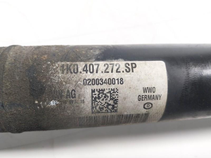 Recambio de transmision derecha para seat leon (5f1) 1.6 tdi referencia OEM IAM  1K0407272 