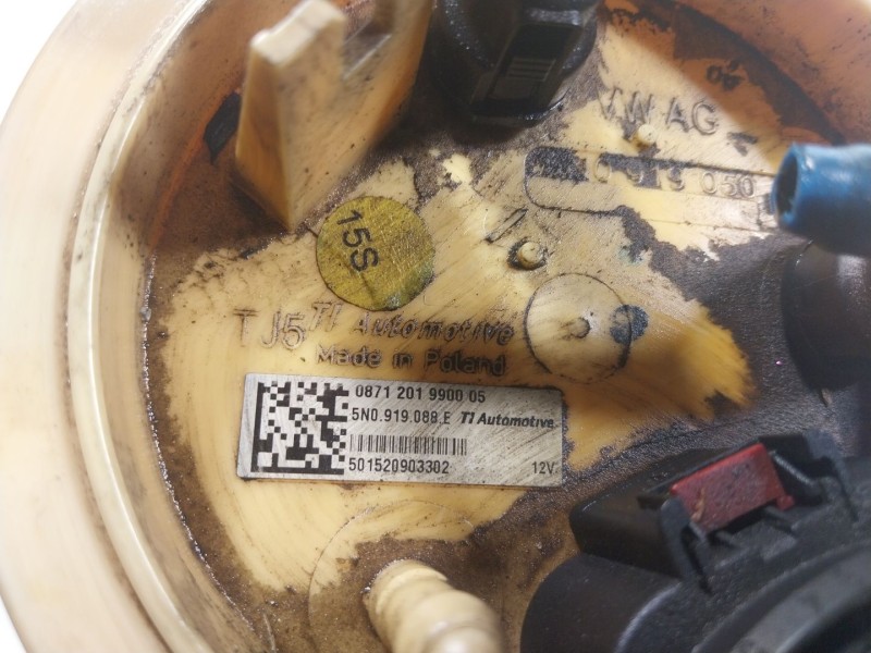 Recambio de aforador para volkswagen tiguan (5n1) 2.0 tdi referencia OEM IAM  5N0919088E 