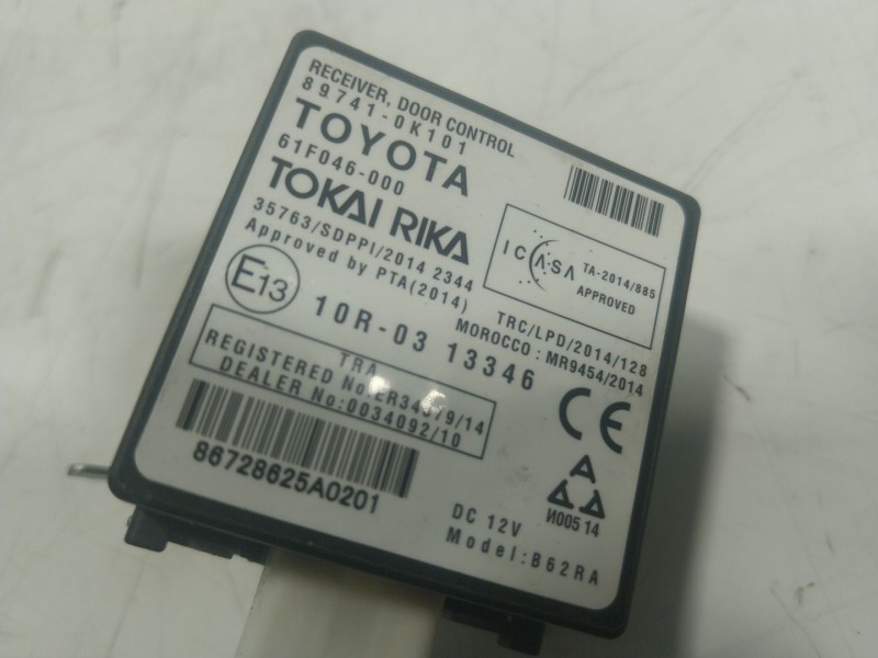 Recambio de modulo electronico para toyota hilux referencia OEM IAM  897410K101 