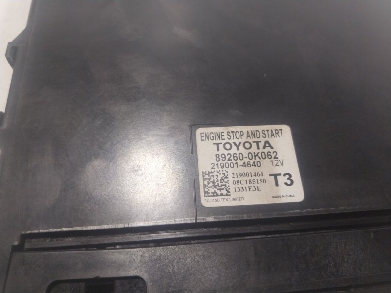 Recambio de modulo electronico para toyota hilux referencia OEM IAM  892600K062 