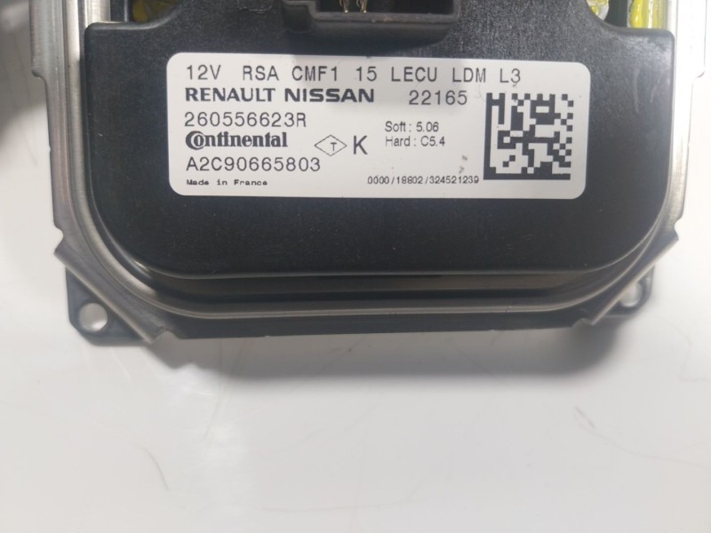 Recambio de modulo electronico para renault captur ii 1.0 tce referencia OEM IAM  260556623R 