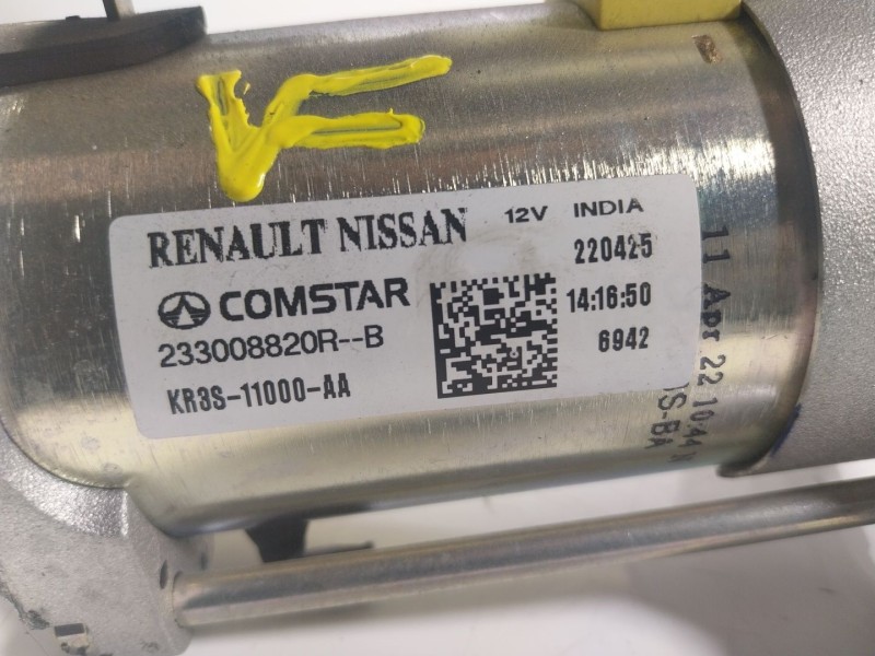 Recambio de motor arranque para renault captur ii 1.0 tce referencia OEM IAM  233008820R 