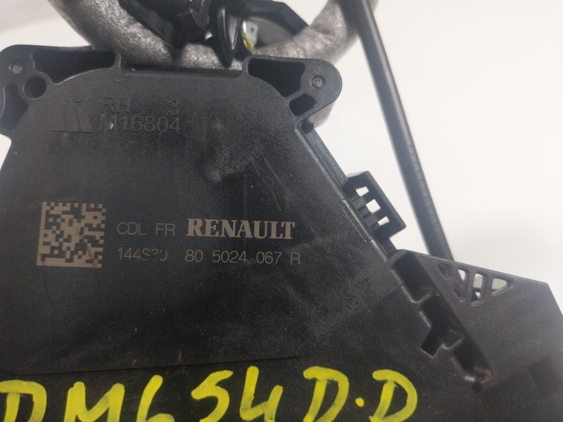 Recambio de cerradura puerta delantera derecha para renault captur ii 1.0 tce referencia OEM IAM  805024067R 