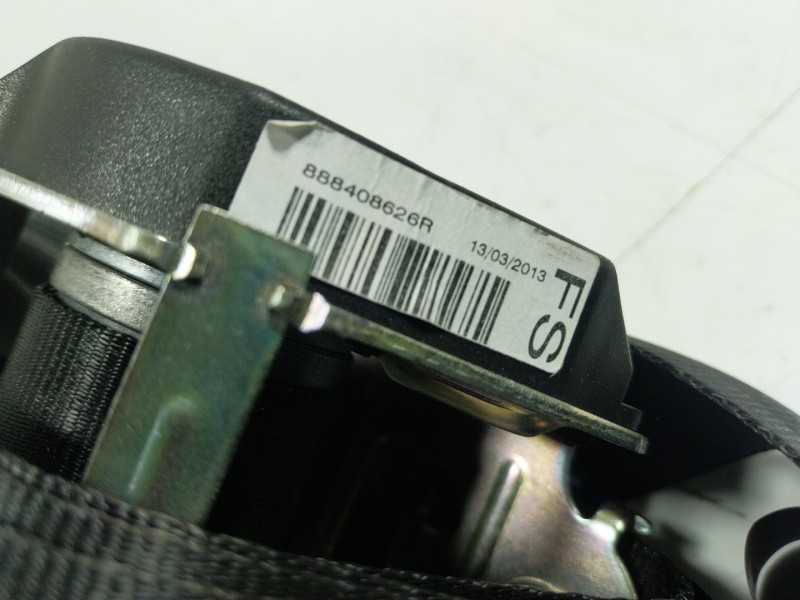 Recambio de cinturon seguridad trasero derecho para renault zoe (bfm_) zoe referencia OEM IAM  888408626R 