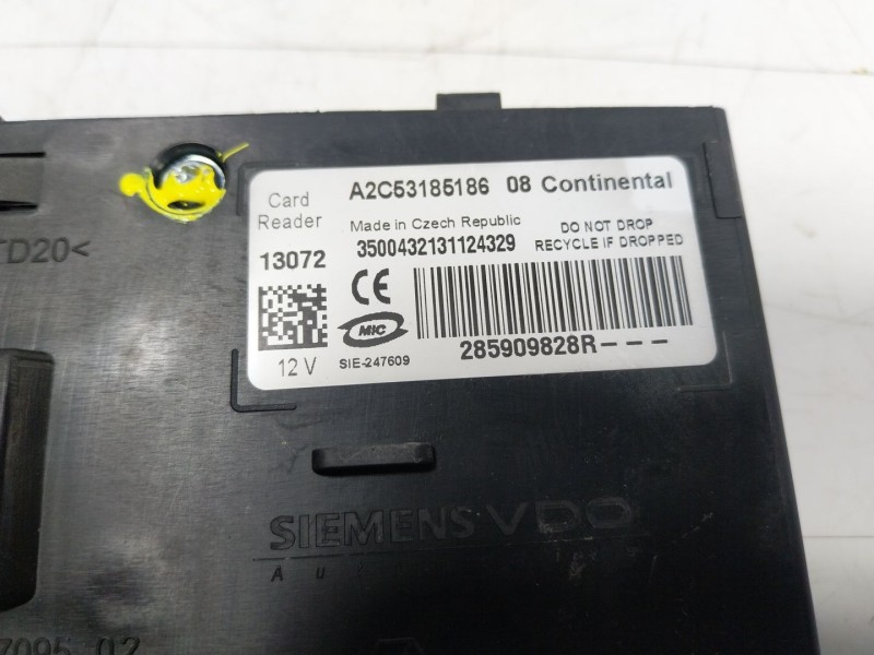 Recambio de modulo electronico para renault zoe (bfm_) zoe referencia OEM IAM  A2C5318B5186 