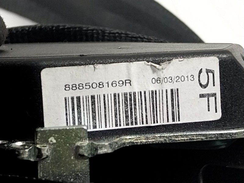 Recambio de cinturon seguridad trasero central para renault zoe (bfm_) zoe referencia OEM IAM  888508169R 