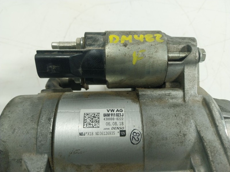 Recambio de motor arranque para seat leon (5f1) 1.6 tdi referencia OEM IAM  0AM911023J 