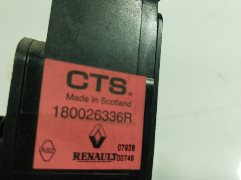 Recambio de potenciometro pedal para renault zoe (bfm_) zoe referencia OEM IAM  z 180026336R