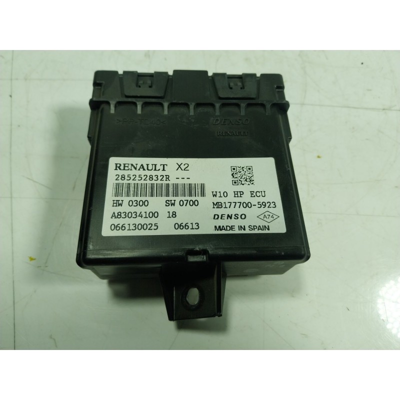 Recambio de modulo electronico para renault zoe (bfm_) zoe referencia OEM IAM  285252832R 