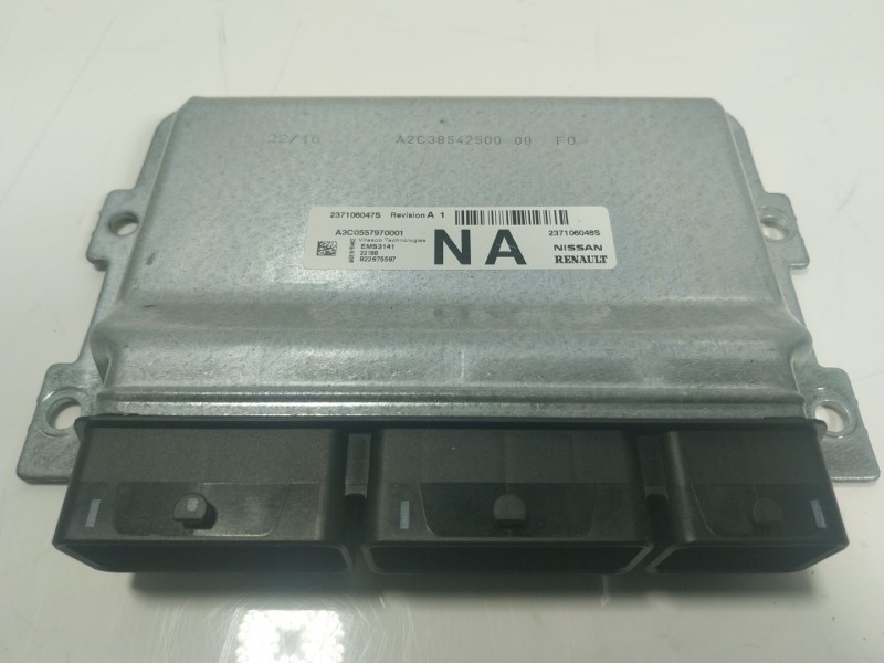 Recambio de centralita motor uce para renault captur ii 1.0 tce referencia OEM IAM  237106047S 