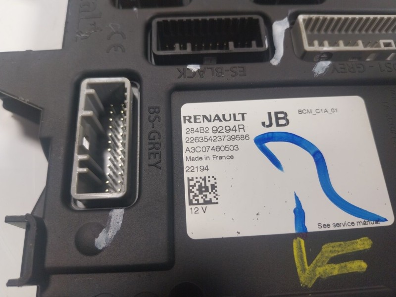 Recambio de modulo electronico para renault captur ii 1.0 tce referencia OEM IAM  284B29294R 