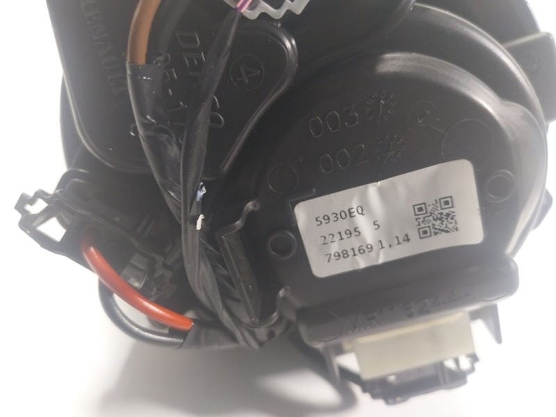 Recambio de motor calefaccion para renault captur ii 1.0 tce referencia OEM IAM  798169114 