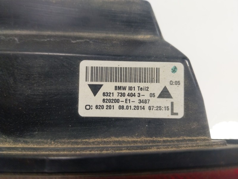 Recambio de piloto trasero izquierdo para bmw i3 (i01) 125 kw referencia OEM IAM  7304043 