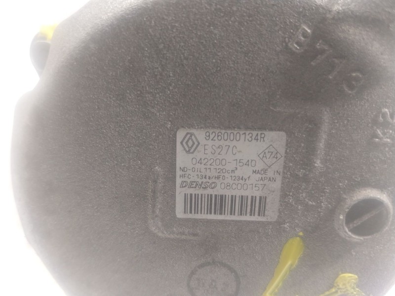 Recambio de compresor aire acondicionado para smart forfour ev eq 17.6 kwh referencia OEM IAM  926000134R 