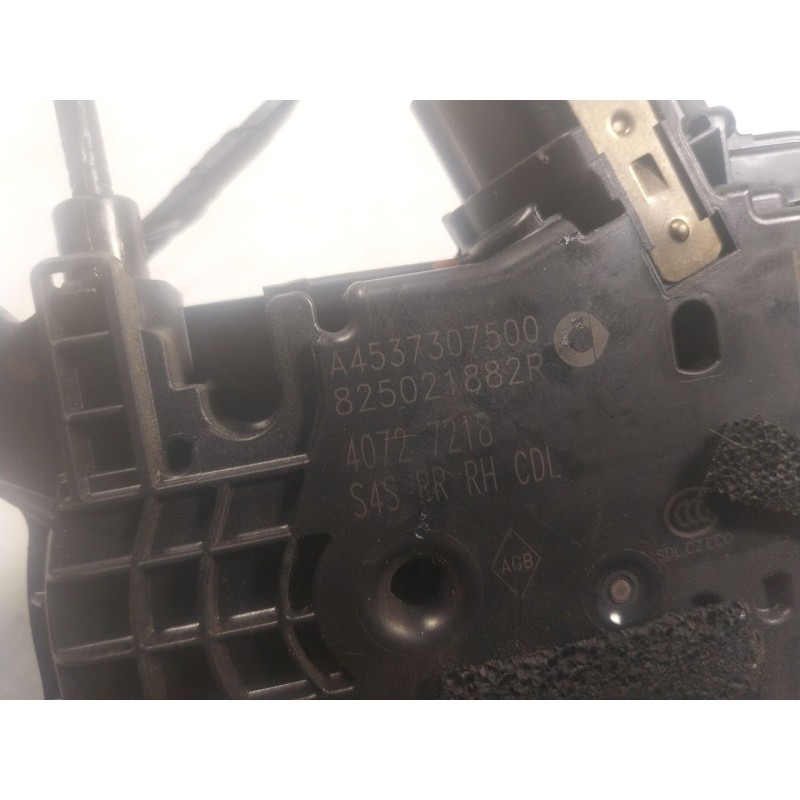 Recambio de cerradura puerta trasera derecha para smart forfour ev eq 17.6 kwh referencia OEM IAM  A4537307500 