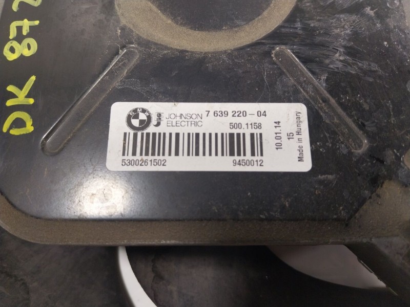 Recambio de electroventilador para bmw i3 (i01) 125 kw referencia OEM IAM  7639220 