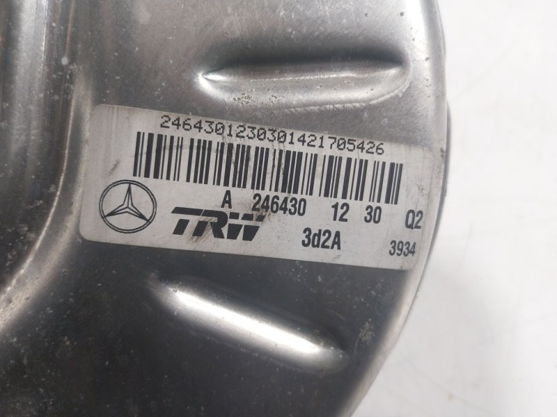 Recambio de servofreno para mercedes-benz clase a (w176) 1.5 cdi cat referencia OEM IAM  A2464301230Q2 