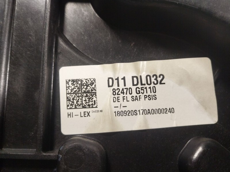 Recambio de elevalunas delantero izquierdo para kia niro concept referencia OEM IAM  82470G5110 