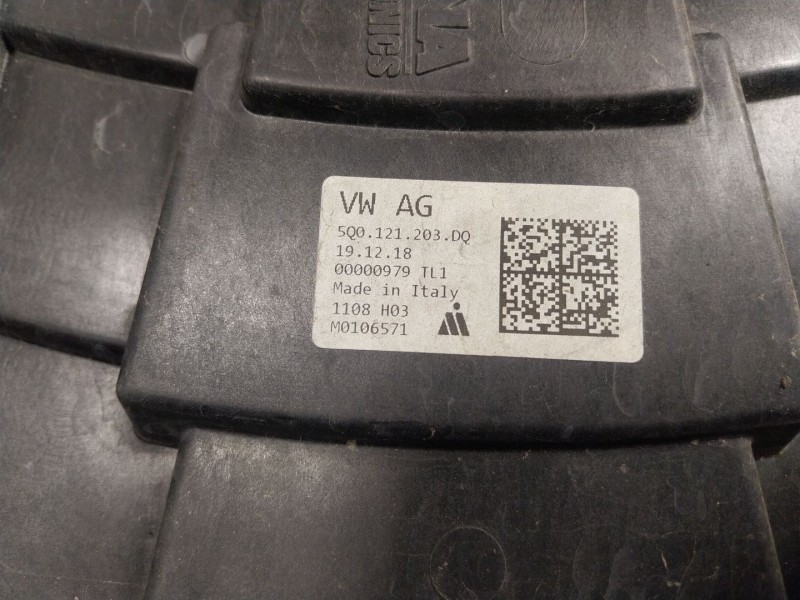 Recambio de electroventilador para seat leon (5f1) fr referencia OEM IAM 5Q0121203DE 5Q0121203 