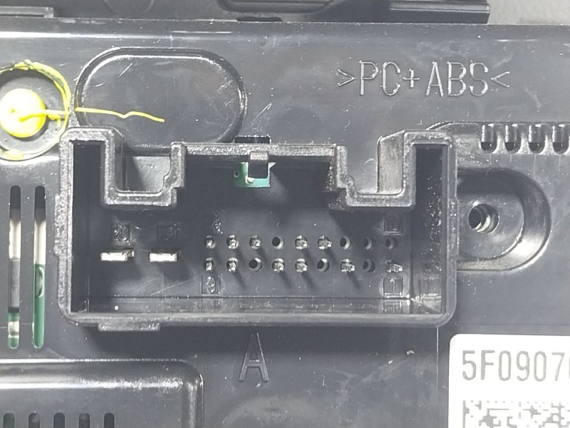 Recambio de mando climatizador para seat leon (5f1) fr referencia OEM IAM 5F0907044AKYMS 5F0907044 