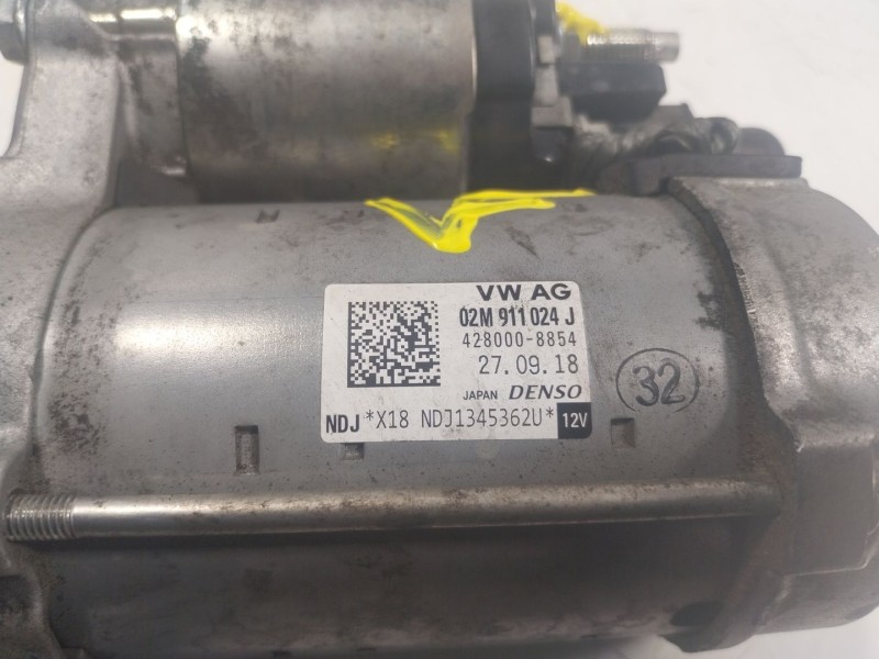 Recambio de motor arranque para seat leon (5f1) fr referencia OEM IAM 02M911024J 02M911024J 