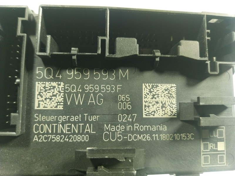 Recambio de modulo electronico para seat leon (5f1) fr referencia OEM IAM 5Q4959593M 5Q4959593 