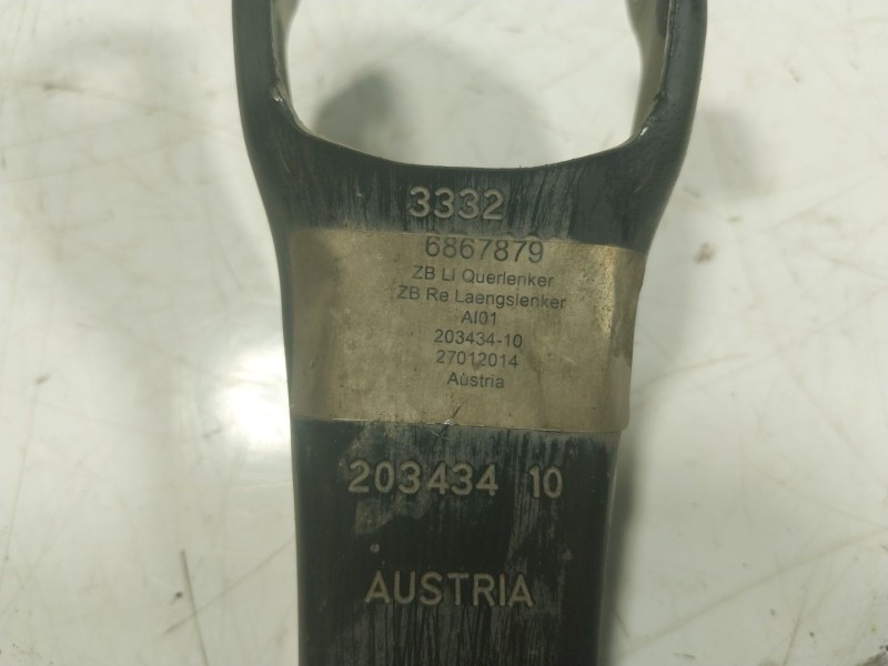 Recambio de brazo suspension inferior trasero derecho para bmw i3 (i01) 125 kw referencia OEM IAM  6867879 
